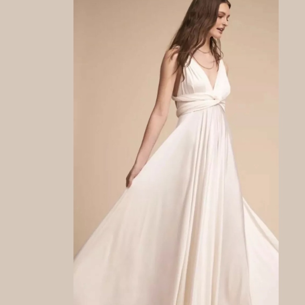 BHLDN TWOBIRDS GINGER CONVERTIBLE WEDDING DRESS Z421-6